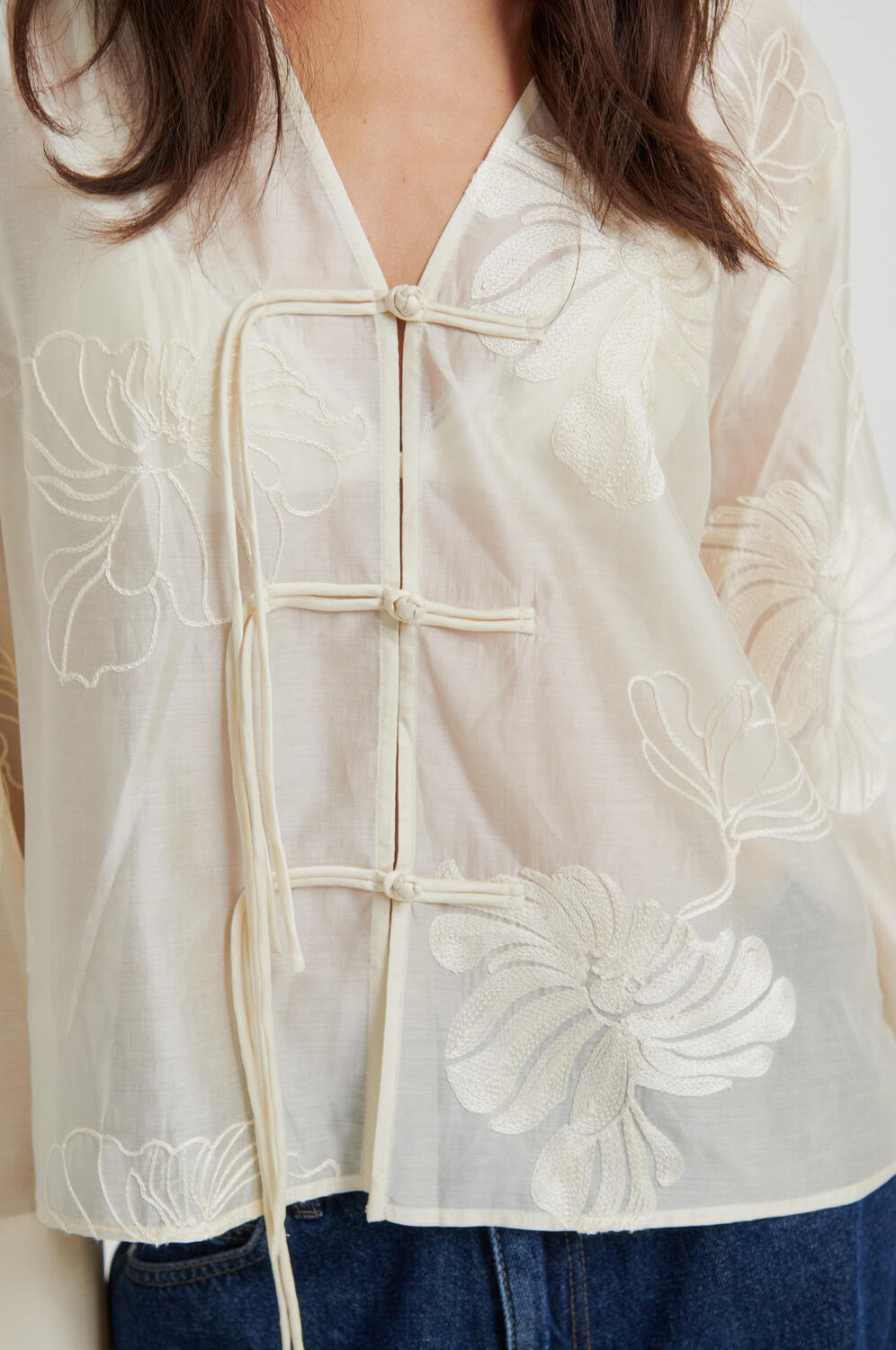 Vira bluse - Soft Beige